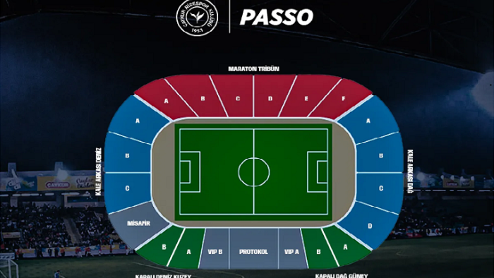 Çaykur Rizespor’un Çaykur Didi Stadyumu’nda Kombine Satışları 16 Temmuz'da Başlıdı